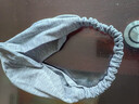 歌帝梵寬邊發(fā)帶冬季厚款女生外出運動(dòng)洗臉遮白發(fā)頭飾包頭頭巾頭套發(fā)箍發(fā) 淺灰色 曬單實(shí)拍圖