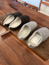 內泊（NEIBO）乳膠棉拖鞋男冬季天女士室內家居鞋大碼防滑防臭橡膠軟底羊毛茶46 曬單實(shí)拍圖