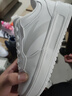 安踏（ANTA）輕松丨小白鞋板鞋男鞋厚底小白鞋休閑鞋子板鞋 紙莎白-2 40 曬單實(shí)拍圖