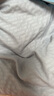 潔麗雅被子春秋被空調被子棉被大豆纖維被單雙人被子被褥加厚春秋四季 紳士灰【A類(lèi)裸睡級 抗菌抑菌】 150*200cm/3斤暖氣被 曬單實(shí)拍圖