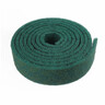 NORTON諾頓圣戈班百潔布綠色7.5CM*5米工業(yè)用金剛砂加厚硬不銹鋼拉絲布金屬除銹去污清潔打磨拋光（1卷） 曬單實(shí)拍圖
