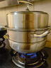 五都匯2025新款蒸鍋家用304不銹鋼加厚多層蒸煮燉電磁爐燃氣灶專(zhuān)用蒸鍋 旗艦款【加厚蒸鍋四層】2-4人 30cm 曬單實(shí)拍圖