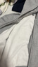 森馬（Semir）外套女搖粒絨落肩寬松慵懶氣質(zhì)冬2025連帽夾克ins潮109725108005 曬單實(shí)拍圖