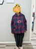 俞兆林中老年人秋裝外套女奶奶媽媽春秋衣服老人老太太休閑上衣 Y53D104 曬單實(shí)拍圖