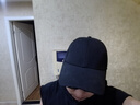 MARCWOOD 帽子男夏季 大頭大號(hào)棒球帽 秋冬大碼大頭圍 胖臉潮流顯瘦遮陽帽 硬頂黑色（四季通用） XL 加大碼61-67cm 曬單實(shí)拍圖