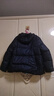 鴨鴨（YAYA）羽絨服女時(shí)尚休閑短款厚款秋冬小個(gè)子寬松休閑連帽保暖外套KL 炭黑色 2XL /175 曬單實(shí)拍圖