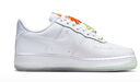 耐克（NIKE）官方空軍一號女子板鞋夏新款運動鞋 AIR FORCE 1 IB8875 111白/白/白/冰川藍/柔黃/醒目橙 37.5 曬單實拍圖