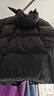 JELLYBABY兒童冬季羽絨服兒童中長(zhǎng)款加厚保暖寶寶冬三防衣服男女童冬裝外套 黑色 100 曬單實(shí)拍圖
