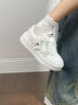 回力【廠(chǎng)牌】女款韓版小白鞋冬季新款女鞋軟底透氣厚底增高板鞋女 白色【偏小半碼】-專(zhuān)柜正品保障 38 曬單實(shí)拍圖
