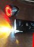 神魚(yú)（SHENYU）LED自行車(chē)夜騎燈山地車(chē)公路車(chē)前燈防雨剎車(chē)尾燈騎行裝備配件 頂配 感應前燈+數顯+尾燈 曬單實(shí)拍圖