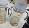 自然離乳PPSU重力球吸管奶瓶 雙把手240mL6月+(附帶6月+12月奶嘴) 曬單實(shí)拍圖