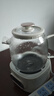 美的（Midea）花漾0膠水全玻璃全自動(dòng)養生壺 辦公室多功能煮茶壺 燒水壺恒溫電熱水壺煮茶器花茶壺1L YS10B101 曬單實(shí)拍圖