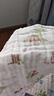 babyincoming新生嬰兒口水巾純棉紗布小方巾洗澡洗臉兒童洗漱巾寶寶拍嗝毛巾 2條童巾【田園動(dòng)物】50*25cm 規格 曬單實(shí)拍圖