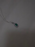 ?？ㄒ溃℉EEKAIYI）綠寶石項鏈女祖母綠18k金鉆石吊墜七夕情人節生日禮物送老婆女友 【精選】1克拉/祖母綠/證書(shū)保障 曬單實(shí)拍圖
