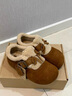 百麗（Belle）章若楠同款喵喵吐司毛毛勃肯鞋女2025冬新加絨棉鞋B2829DM5預售 棕色 36 曬單實(shí)拍圖