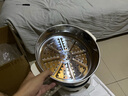 美的（Midea）電炒鍋不粘鍋一體插電多功能鐵鍋電炒鍋多功能一體2025新款炒菜鍋插電一體家用蒸煮煎炒多用途鍋 3.5L 【配蒸籠 油溫紅燈提醒】HCG2572 曬單實(shí)拍圖