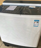 美的（Midea）洗衣機半自動雙桶 MP12S166 12公斤大容量 一級能效 雙缸雙桶洗衣機 以舊換新 家電國家補貼20% 曬單實拍圖