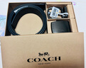 蔻馳（COACH）【年終奢禮】送男友男士皮帶腰帶雙面雙扣頭禮盒裝腰帶 寬3.8cm-CW362QBMI5 禮物 曬單實(shí)拍圖