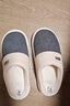 潔麗雅（Grace）棉拖鞋男士秋冬季室內防臭防滑居家保暖厚底踩屎感拖鞋男款冬天 曬單實(shí)拍圖