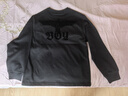 BOY LONDON25新款秋男女同款黑色簡(jiǎn)約經(jīng)典大老鷹圓領(lǐng)休閑潮牌長(cháng)袖T恤N15804 黑色 S 曬單實(shí)拍圖