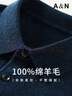安東尼奧【100%綿羊毛】簡(jiǎn)奢商務(wù)休閑男士翻領(lǐng)Polo衫羊毛衫打底毛衣春秋季 曬單實(shí)拍圖