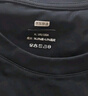 京東京造【10A抗菌】t恤男短袖t恤秋季女款白小T蘇超打底衫 藏青 XL 曬單實(shí)拍圖