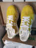 蜘蛛王厚底阿甘鞋復古百搭透氣增高女鞋子休閑運動(dòng)德訓鞋 黃色 37 曬單實(shí)拍圖