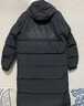 adidas 休閑長(cháng)款保暖鴨絨羽絨服男女秋冬新款阿迪達斯官方輕運動(dòng)   黑色   S 曬單實(shí)拍圖