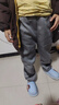 兒童男童秋冬裝褲子2025新款潮流中大童長(cháng)褲男孩運動(dòng)加絨款衛褲潮 BBE-RA49【灰色】加絨款 150 (建議145厘米以?xún)? 曬單實(shí)拍圖