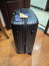 新秀麗（Samsonite）行李箱25英寸拉桿箱豎條紋大容量旅行箱包托運密碼箱黑色GU9 曬單實(shí)拍圖