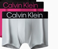 Calvin Klein內衣25秋季新款男士三條裝醒目提花ck棉質(zhì)防夾臀四角褲平角內褲男 ZBF-太空黑/大理石灰/龐貝紅 L 曬單實(shí)拍圖