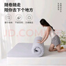 金橡樹(shù)泰國進(jìn)口天然乳膠床墊子宿舍學(xué)生單人床墊90*190*5cm 云夢(mèng)95D 曬單實(shí)拍圖