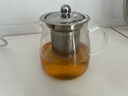 京東京造 茶壺 耐高溫玻璃泡茶煮茶具飄逸杯電陶爐燒水壺650ml 曬單實(shí)拍圖