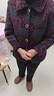 俞兆林中老年人冬裝外套女奶奶防貂絨保暖棉襖媽媽加絨加厚過(guò)壽生日衣服 紅色 加絨 3XL (推薦115-130斤左右) 曬單實(shí)拍圖