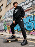 耐克（NIKE）官方男鞋AIR FORCE 1'07 AF1 黑色空軍一號運動(dòng)鞋低幫休閑鞋板鞋  CW2288-001 42.5 曬單實(shí)拍圖