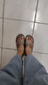 FOOTOPPO水晶涼拖鞋女高顏值硬底外穿塑料涼鞋女士夏季居家家用拖鞋女式 曬單實(shí)拍圖
