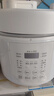 美的（Midea）電壓力鍋5L家用電飯煲高壓鍋4-6人 304不銹鋼內膽 全自動(dòng)智能預約開(kāi)蓋火鍋煲湯燉煮粥MY-E5622飯鍋 曬單實(shí)拍圖