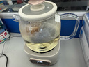 美的（Midea）花漾0膠水全玻璃全自動(dòng)養生壺 辦公室多功能煮茶壺 燒水壺恒溫電熱水壺煮茶器花茶壺1L YS10B101 曬單實(shí)拍圖