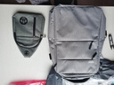 WOLF HORSE防震旅游筆記本背包書(shū)包雙肩包雙肩包大學(xué)生男士男雙肩包 時(shí)尚灰 大號 雙倉升級版 配灰胸 曬單實(shí)拍圖