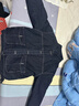 VEOX羽絨棉服女2025新款冬季韓系休閑洋氣寬松夾棉牛仔外套女秋冬短款 深色牛仔藍 M 100-110斤 曬單實(shí)拍圖