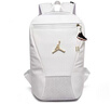 NBA CARES-NIKE飛人喬丹AJ12休閑雙肩包美式書(shū)包運動(dòng)背包學(xué)生大容量男女 白色 曬單實(shí)拍圖