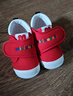 MIKIHOUSE學(xué)步鞋男女童鞋經(jīng)典機能鞋嬰幼兒寶寶鞋 紅色  13.5 內長(cháng)13.5cm 曬單實(shí)拍圖
