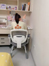 繆啟兒童學(xué)習椅學(xué)生座椅家用調節升降矯正坐姿專(zhuān)用靠背椅書(shū)桌寫(xiě)字椅子 1號藍網(wǎng)上翻扶手升降腿乳膠坐墊 曬單實(shí)拍圖