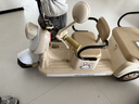 夢(mèng)多福兒童電動(dòng)摩托車(chē)三輪遙控玩具車(chē)可坐雙人寶寶0-12歲小孩一周歲禮物 奶油咖【12V+雙驅+遙控+大座椅】 男孩生日禮物女孩3-6歲 曬單實(shí)拍圖