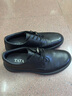 他她（TATA）2025秋商場(chǎng)同款純色舒適百搭休閑皮鞋男新款MGD03CM5 黑色 39 曬單實(shí)拍圖