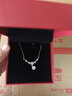央創(chuàng  )時(shí)尚中國黃金銀項鏈女款生日禮物女士女生送女友女朋友輕奢小眾S925 曬單實(shí)拍圖