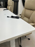 樂(lè )歌電動(dòng)智能升降電腦桌雙電機家用臥室學(xué)生書(shū)桌雙人學(xué)習桌創(chuàng  )作者E5N 【環(huán)保板】白腿+白色桌板 1.2*0.6米桌板 曬單實(shí)拍圖