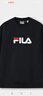 FILA 斐樂(lè )官方情侶款套頭衛衣25秋冬季新款休閑寬松長(cháng)袖加絨保暖上衣 【加絨款】正黑色-BK M 170/92A/M 曬單實(shí)拍圖