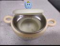 如山嬰兒輔食碗注水保溫碗316L不銹鋼碗兒童餐具恒溫吸盤(pán)嬰兒碗湯碗 云霧藍【316L不銹鋼內膽】+吸盤(pán) 【316L材質(zhì) 感溫變色】 曬單實(shí)拍圖