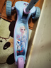 迪士尼（Disney）兒童滑板車1-3-12歲折疊三輪踏板車閃光款輪男女玩具車冰雪奇緣 曬單實拍圖
